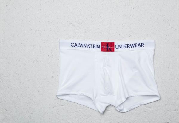 Calvin Klein Monogram Trunk White