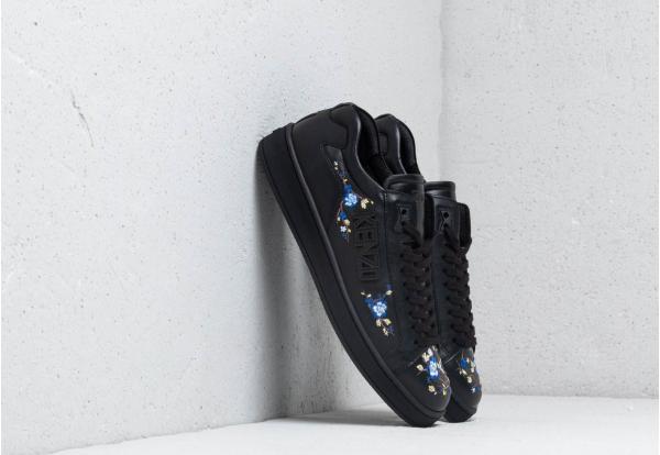 Kenzo Tennix Sneakers Flowers E Black