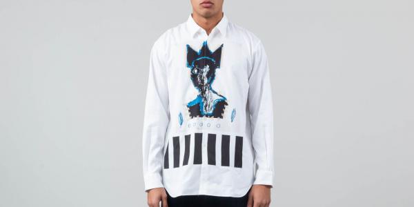 Comme des Garçons Shirt x Jean-Michel Basquiat Shirt White