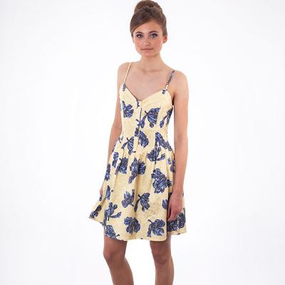 Šaty Cutie C4679 Yellow