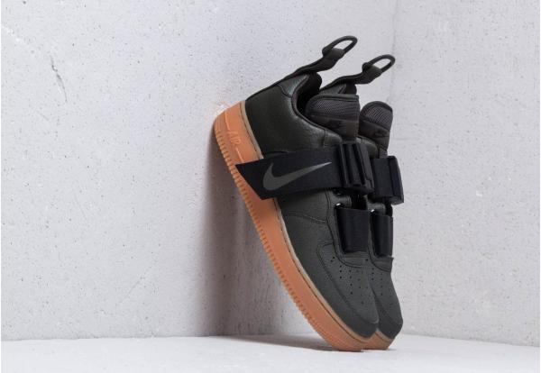 Nike Air Force 1 Utility Sequoia/ Black-Gum Med Brown