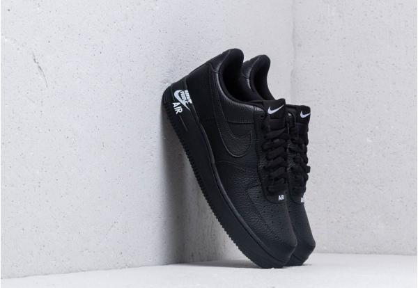 Nike Air Force 1 '07 Leather Black/ Black-White