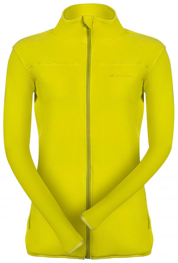 ALPINE PRO CASSIUSA 2 ZELENÁ / TYRKYSOVĚ ZELENÁ Dámská Mikina S-L