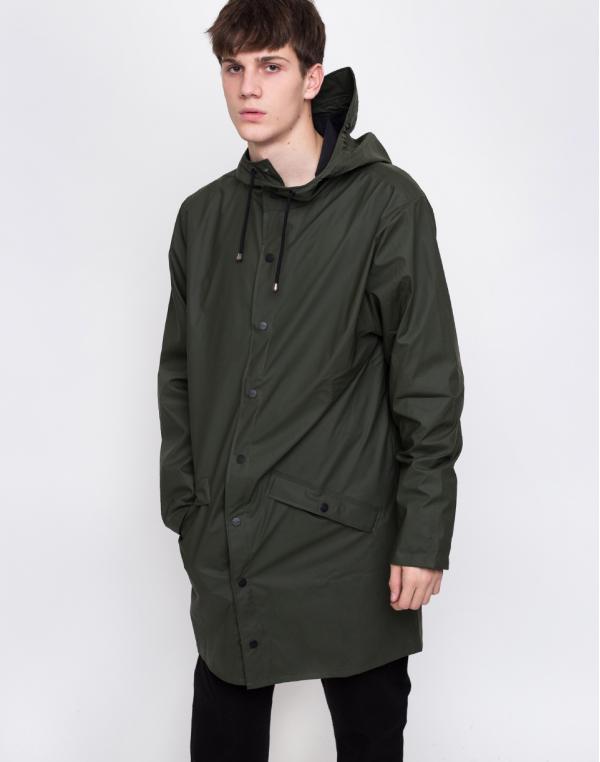 Rains Long Jacket 03 Green L/XL