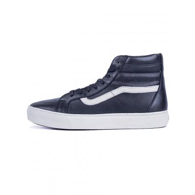Sneakers - tenisky Vans California SK8-HI CUP (Leather) black/whisper white