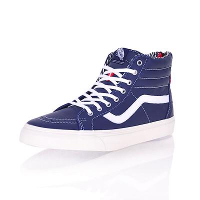Sneakers - tenisky Vans California SK8-Hi Zip CA varsity stripe eclipse