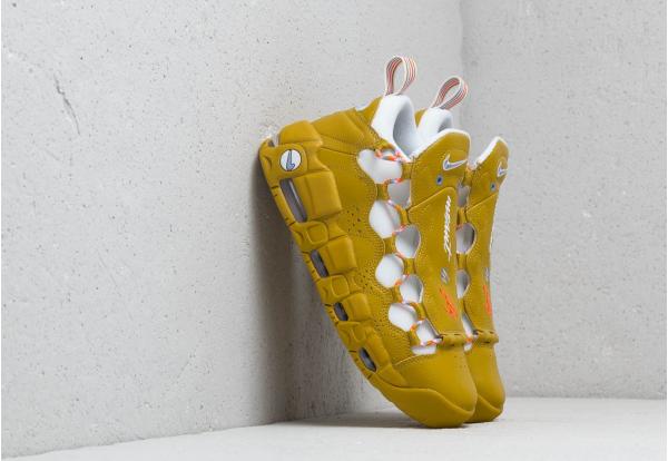 Nike W Air More Money Dark Citron/ Twilight Pulse