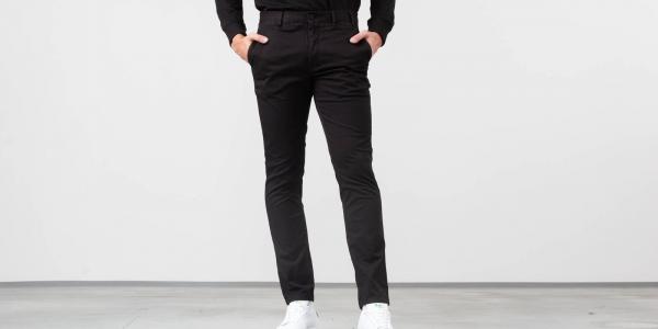 Norse Projects Aros Slim Light Stretch Pants Black