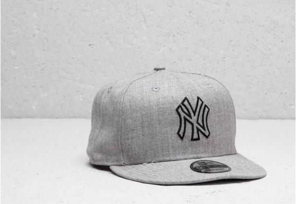 New Era MLB New York Yankees Essential Cap Heather Grey