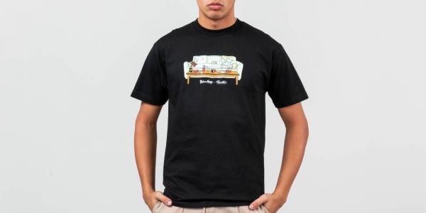 Primitive x Rick and Morty Lights Out Tee Black