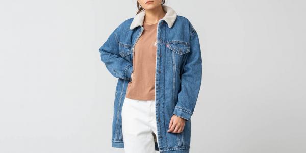 Levi's® Sherpa Trucker Jacket Blue