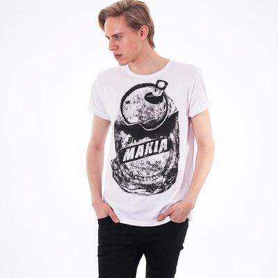 Triko Makia CAN T-SHIRT White