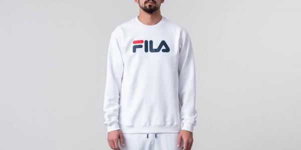 FILA Pure Crew Sweat Bright White