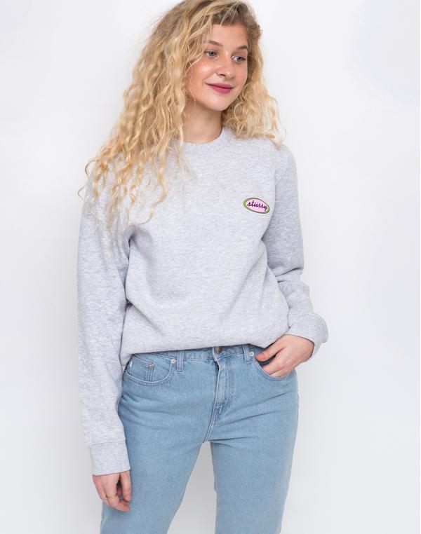 Stüssy Oval Ash Heather S