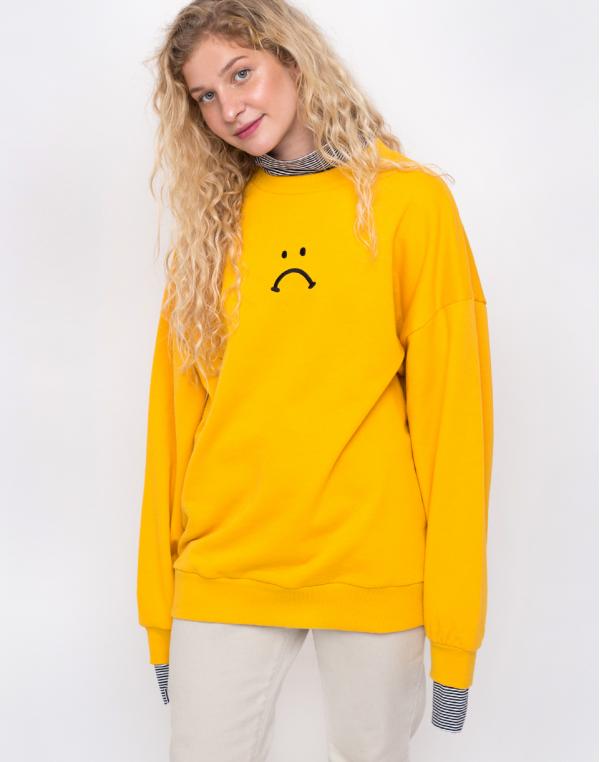 Lazy Oaf Unhappy Layer Yellow M/L