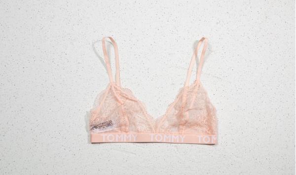 Tommy Hilfiger Triangle Bra Pale Blush