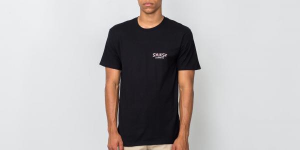 Stüssy Psycho Tropics Tee Black