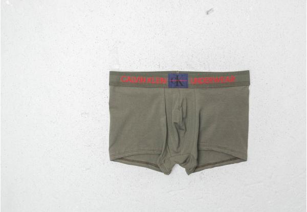 Calvin Klein Monogram Trunk Green