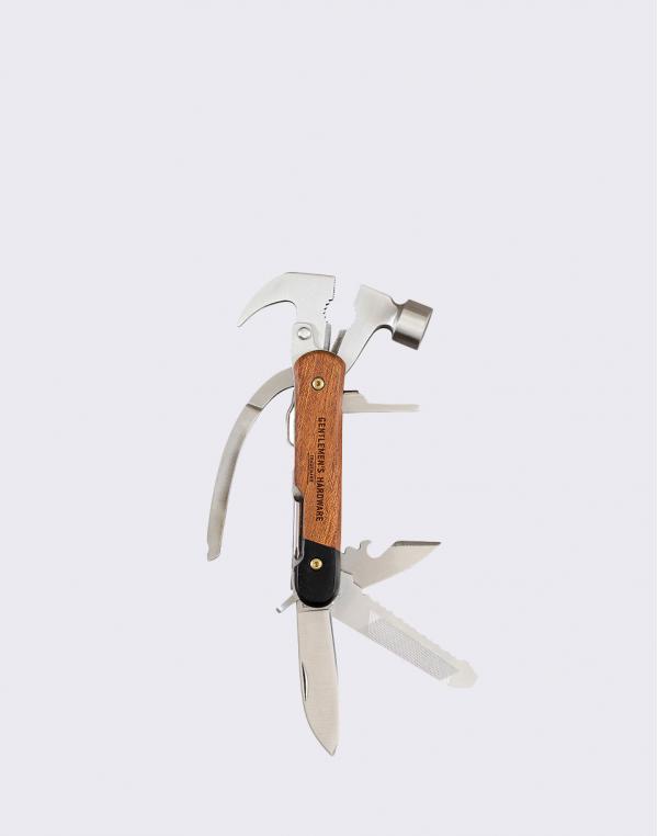 W & W Hammer Multi-Tool Wood Handles & Stainless Steel GEN281