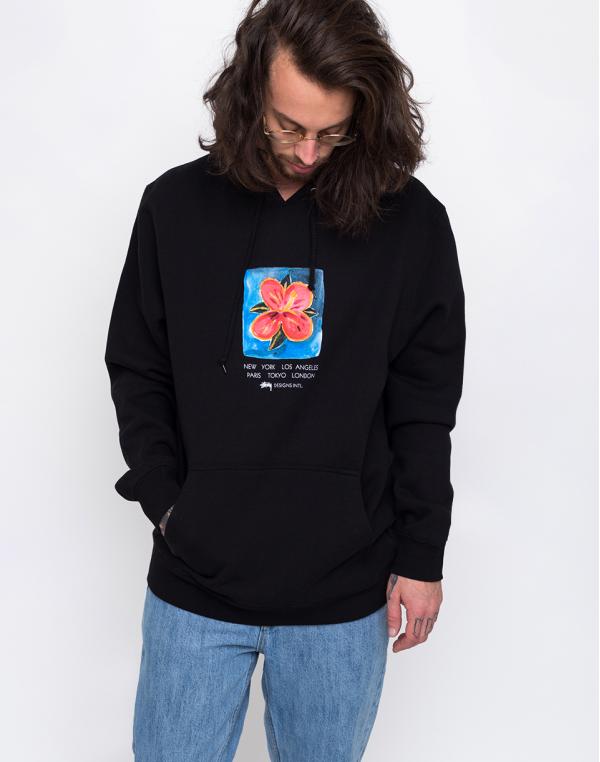 Stussy Hibiscus Black L