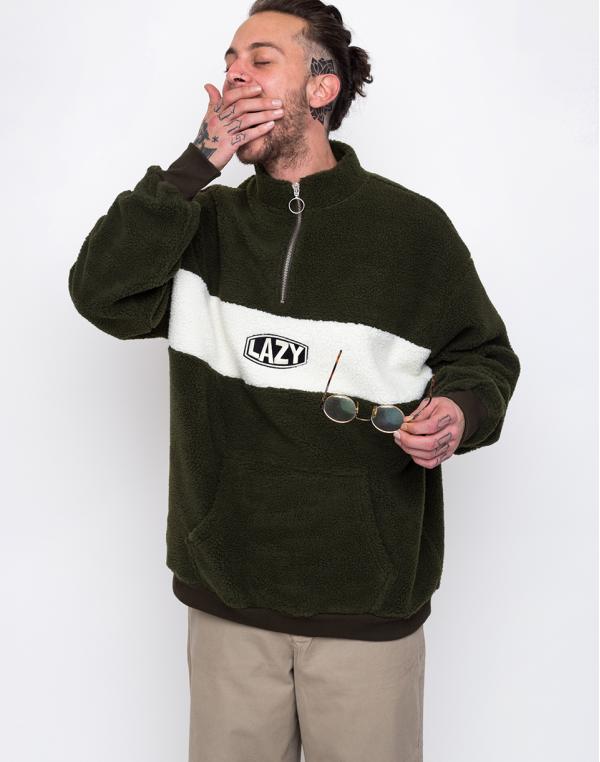 Lazy Oaf Khaki Polar Fleece Multi S
