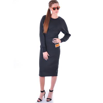 Šaty WeSC Capsule Mercer BLACK