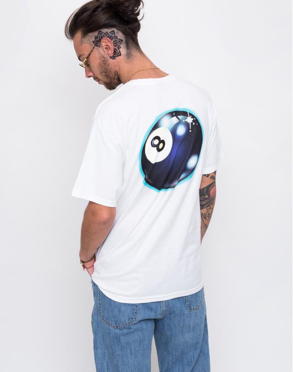 Stüssy Mystic 8 Ball White L