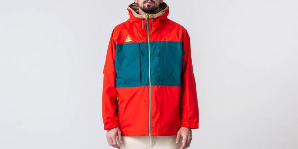 Nike Sportswear ACG Anorak Habanero Red/ Geode Teal/ Parachute Beige/ Bright Citron