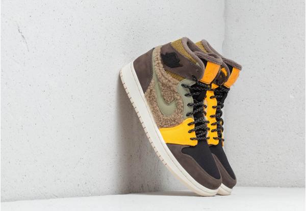 Air Jordan 1 Retro Hi Premium Womens Beach/ Black- Ridgerock