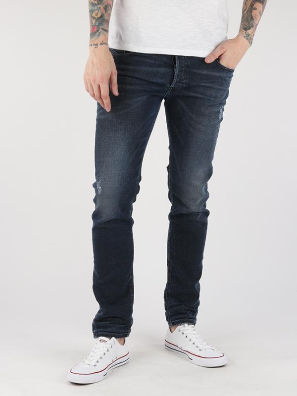 Džíny Diesel Sleenker L.32 Pantaloni Modrá