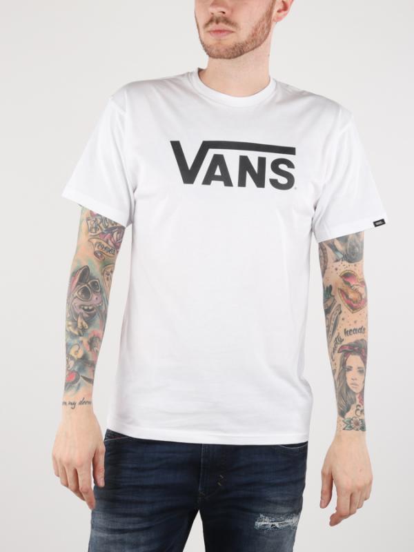 Tričko Vans Mn Classic White/Black Bílá