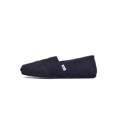 Toms BLACK BURLAP MN CLSC ALPRG NL black burlap 42