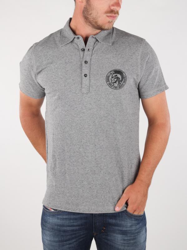 Tričko Diesel T-ARVIND CAMICIA Šedá