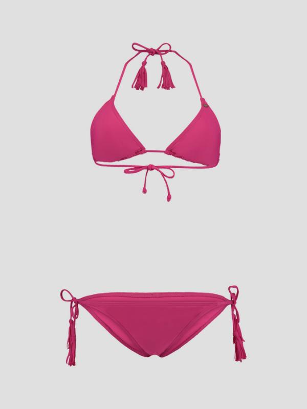 Bikiny O´Neill PW SOLID TRIANGLE BIKINI Růžová