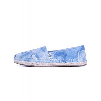 Espadrij Toms Classic blue washed suede
