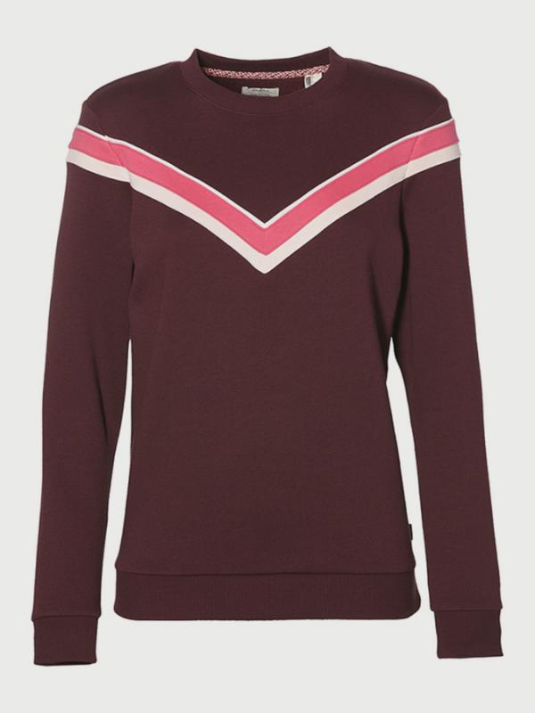 Mikina O´Neill LW Colour Block Sweatshirt Červená