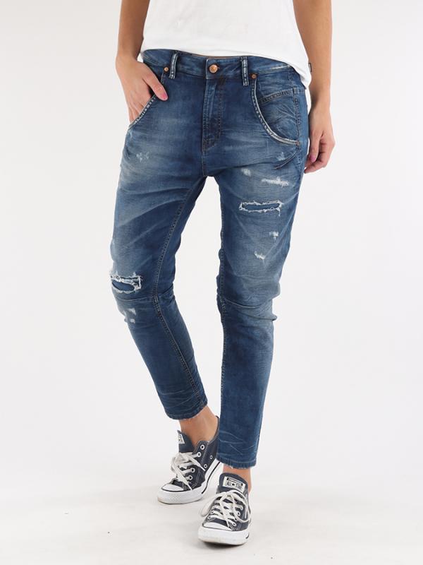 Jogg Jeans Diesel Fayza-Ne Sweat Jeans Modrá