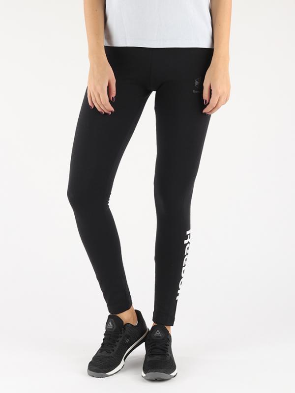 Legíny Reebok F Logo Legging Černá