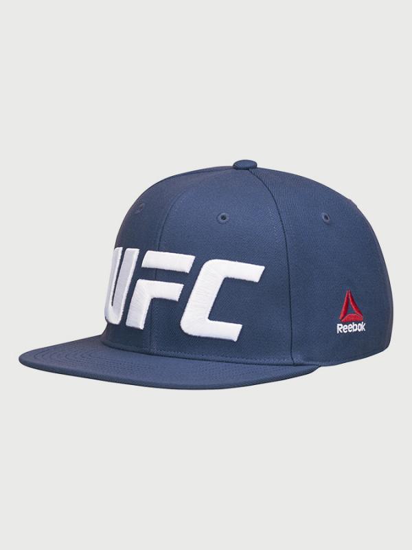 Kšiltovka Reebok Ufc Flat Peak Cap Modrá