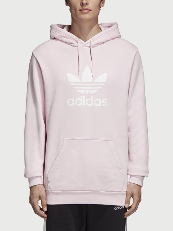 Mikina adidas Originals Trefoil Hoody Růžová
