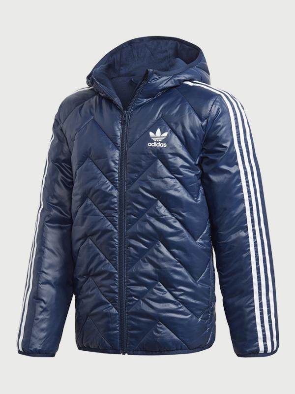 Bunda adidas Originals J Trf Ms Jkt Modrá