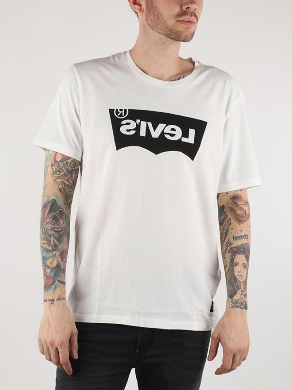 Tričko LEVI'S L8 Unisex Tee L8 Hero Black/ Whitesmoke Bílá