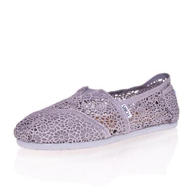 Slip-on Toms Classics Silver Morocco Crochet
