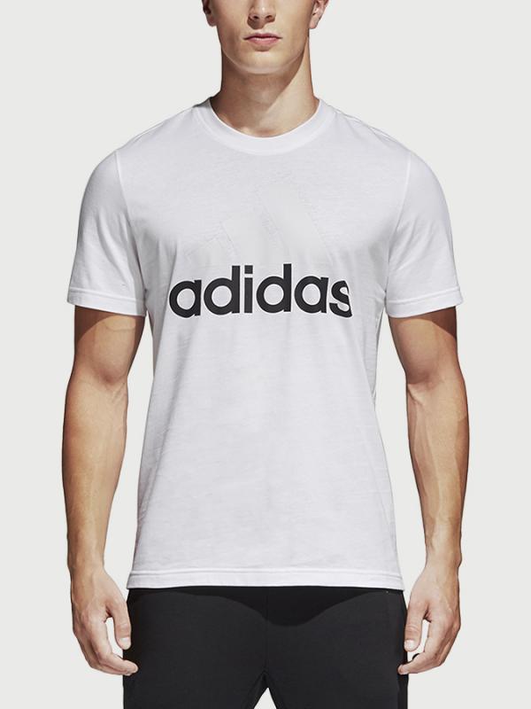 Tričko adidas Performance Ess Linear Tee Bílá