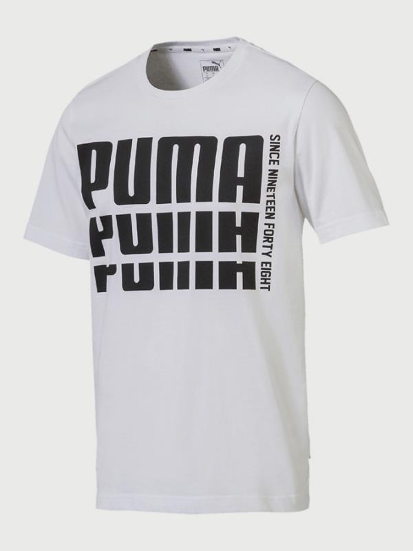 Tričko Puma Rebel Bold Basic Tee Bílá