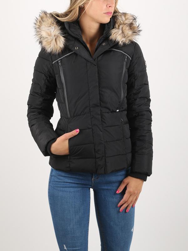 Bunda Superdry GLACIER BIKER Černá