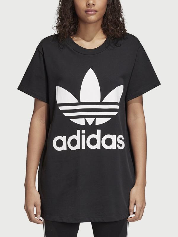 Tričko adidas Originals Big Trefoil Tee Černá