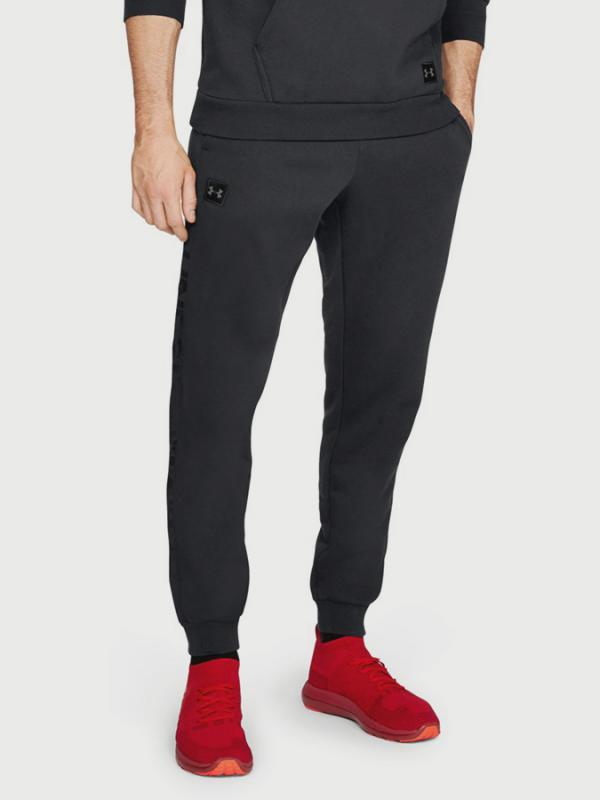 Tepláky Under Armour Rival Fleece Script Jogger Černá
