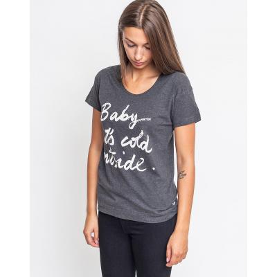 Triko Loreak Mendian COLD HEATHER BLACK