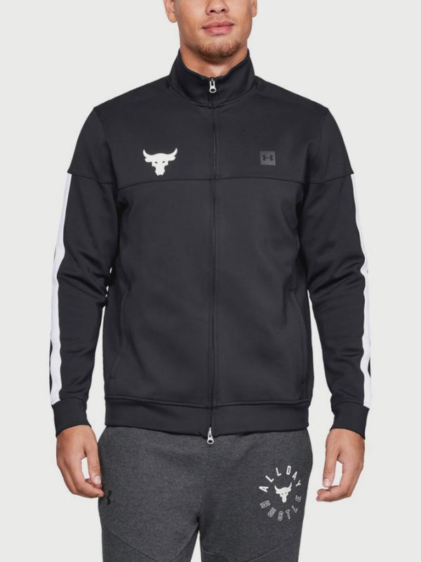 Bunda Under Armour Project Rock Track Jacket Černá